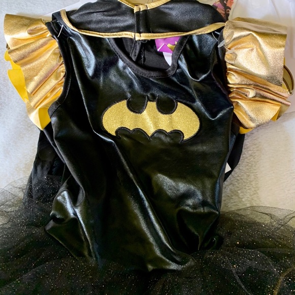 Batgirl Child Deluxe Tutu Dress Halloween Costume - Picture 8 of 8
